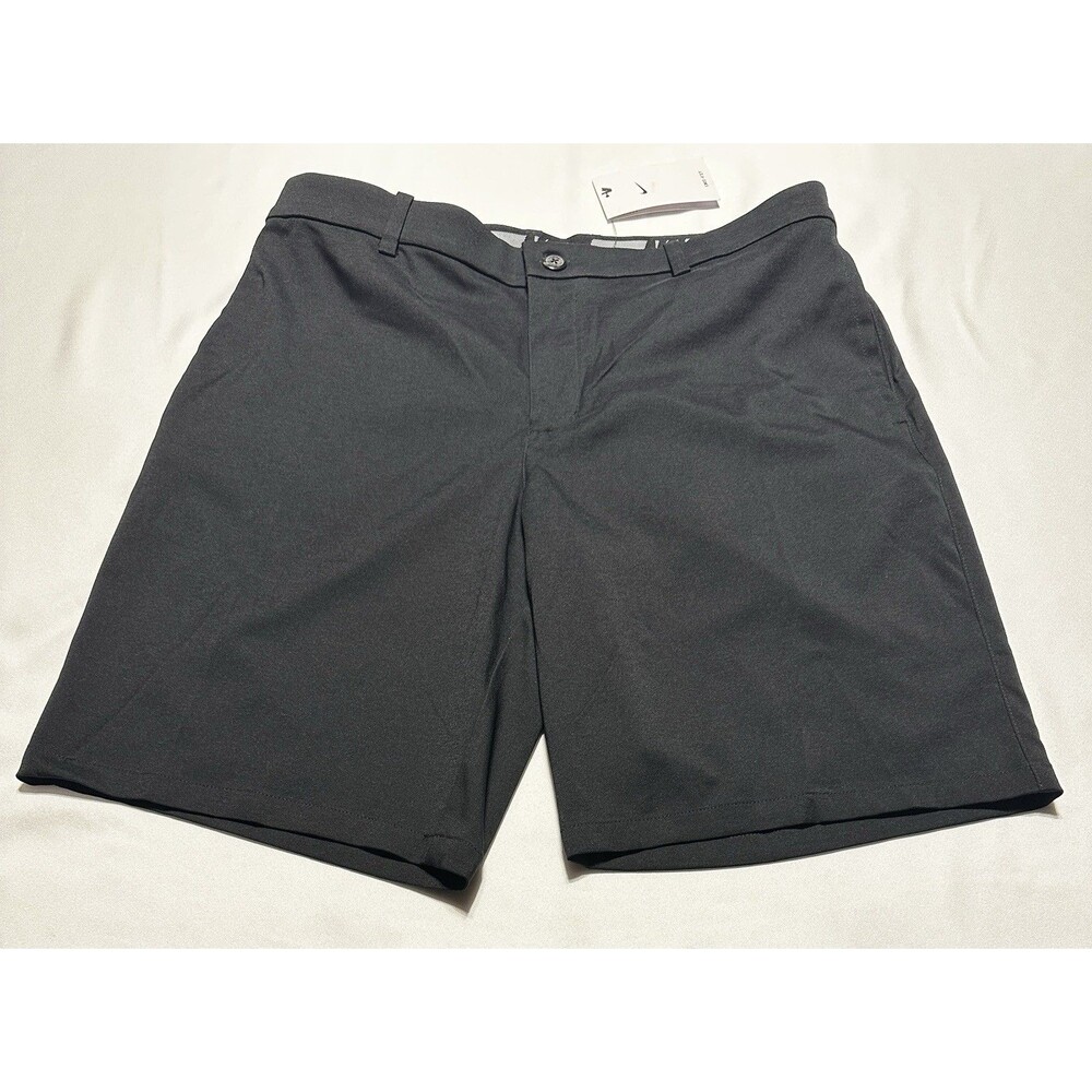 Nike Dri-Fit Golf Shorts Black Mens Size 36 Standard Fit AJ5493-010 Casual NWT